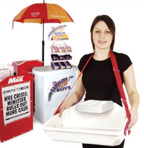 Vending trays from Stand and Deliver Solutions